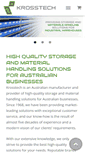 Mobile Screenshot of krosstech.com.au